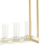 Load image into Gallery viewer, Orion Linear Pendant Light in Detail.