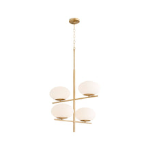 Load image into Gallery viewer, Pod Chandelier (4-Light).