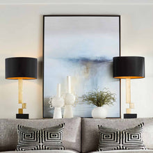 Load image into Gallery viewer, Rendezvous Table Lamp in living room.