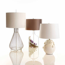 Load image into Gallery viewer, Whisked Fall Table Lamp in Detail.