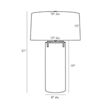 Load image into Gallery viewer, Dale Table Lamp - line drawing.