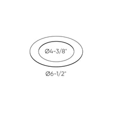 Load image into Gallery viewer, Goof Ring for Recessed Light - line drawing.