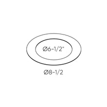 Load image into Gallery viewer, Goof Ring for Recessed Light - line drawing.