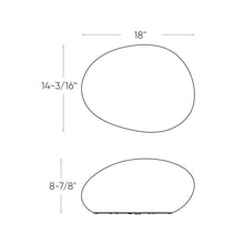 Load image into Gallery viewer, Kayu LED Path Light - line drawing.
