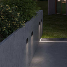 Load image into Gallery viewer, Arc LED Recessed Step Light Outside Area.