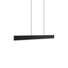 Load image into Gallery viewer, Beam Slim Linear LED Pendant Light in Black (48-Inch).