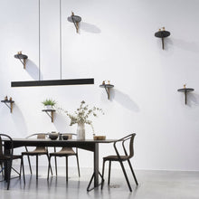 Load image into Gallery viewer, Beam Slim Linear LED Pendant Light in living room.