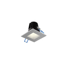 Load image into Gallery viewer, Element Indoor/Outdoor LED Recessed Light in Satin Nickel (Small/Square).