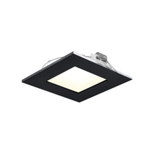 Load image into Gallery viewer, Excel CCT LED Recessed Panel Light in Black (Square/Medium).
