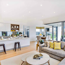 Load image into Gallery viewer, Excel CCT LED Recessed Panel Light in living room.