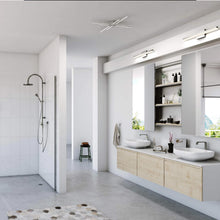 Load image into Gallery viewer, Lyra LED Bath Vanity Light in bathroom.