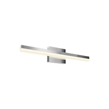 Load image into Gallery viewer, Lyra LED Bath Vanity Light in Chrome (Small).