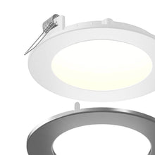 Load image into Gallery viewer, Mystique Round LED Recessed Panel Light in Detail.