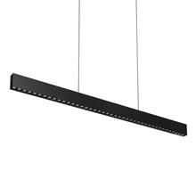 Load image into Gallery viewer, Pinpoint LED Linear Pendant Light in Black.