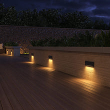 Load image into Gallery viewer, Mason LED Brick Light in Outside Area.