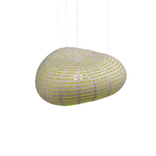 Load image into Gallery viewer, Cloud Pendant Light in Bamboo/Lime (Small).