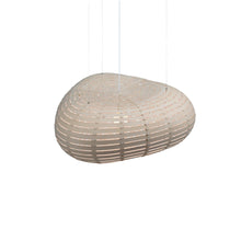 Load image into Gallery viewer, Cloud Pendant Light in Bamboo/White (Small).