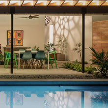 Load image into Gallery viewer, Coral Outdoor Pendant Light in Detail.