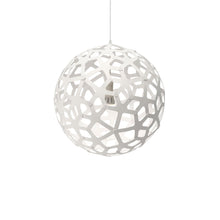 Load image into Gallery viewer, Coral Pendant Light in White/White (Large).