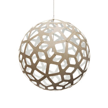 Load image into Gallery viewer, Coral Pendant Light in Bamboo/White (XX-Large).