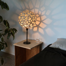 Load image into Gallery viewer, Coral Table Lamp in bedroom.
