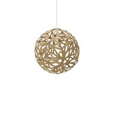 Load image into Gallery viewer, Floral Pendant Light in Bamboo/Bamboo (Small).