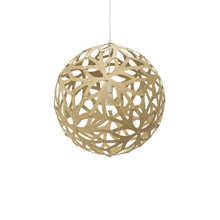 Load image into Gallery viewer, Floral Pendant Light in Bamboo/Bamboo (Large).
