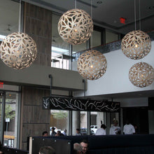 Load image into Gallery viewer, Floral Pendant Light in restaurant.