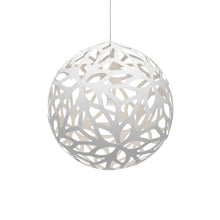 Load image into Gallery viewer, Floral XL Pendant Light in White/White (Small).