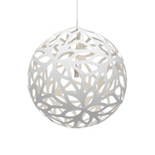 Load image into Gallery viewer, Floral XL Pendant Light in White/White (Medium).