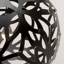 Load image into Gallery viewer, Floral XL Pendant Light in Detail.