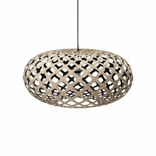 Load image into Gallery viewer, Kina Pendant Light in Bamboo/Black (Large).