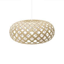 Load image into Gallery viewer, Kina Pendant Light in Bamboo/White (Large).