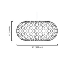 Load image into Gallery viewer, Kina Pendant Light - line drawing.