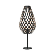 Load image into Gallery viewer, Koura Table Lamp in Black/Bamboo.