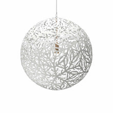 Load image into Gallery viewer, Sola Pendant Light in White/White (Large).