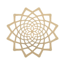 Load image into Gallery viewer, Sunflower Wall Light in Bamboo/Bamboo (36-Inch).
