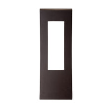Load image into Gallery viewer, Dawn Outdoor LED Wall Light in Large/Bronze.