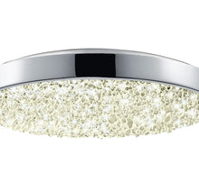 Load image into Gallery viewer, Dazzle Round LED Flush Mount Ceiling Light in Detail.