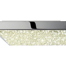 Load image into Gallery viewer, Dazzle Square LED Flush Mount Ceiling Light in Detail.