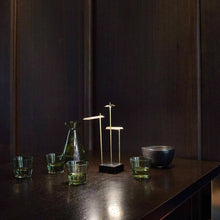 Load image into Gallery viewer, Knokke LED Table Lamp in dining room.