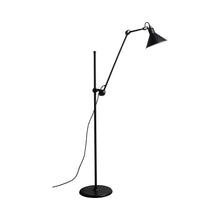 Load image into Gallery viewer, Lampe Gras N°215 LED Floor Lamp in Black (Conic Shade).