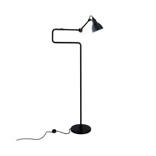 Load image into Gallery viewer, Lampe Gras N°411 LED Floor Lamp in Blue (Round Shade).