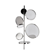 Load image into Gallery viewer, Tell Me Stories LED Wall Light in Silver.
