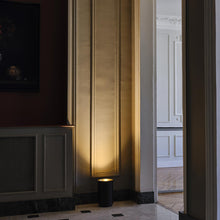 Load image into Gallery viewer, Tobo 140 Floor Lamp in living room.