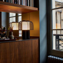 Load image into Gallery viewer, Yasuke LED Table Lamp in living room.