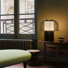 Load image into Gallery viewer, Yasuke LED Table Lamp in living room.