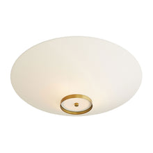 Load image into Gallery viewer, Decker Semi-Flush Mount Ceiling Light in Detail.