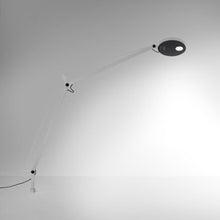 Load image into Gallery viewer, Demetra Classic LED Table Lamp in White/Inset Pivot (2700K).