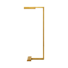 Load image into Gallery viewer, Dessau LED Floor Lamp in Large/Natural Brass.